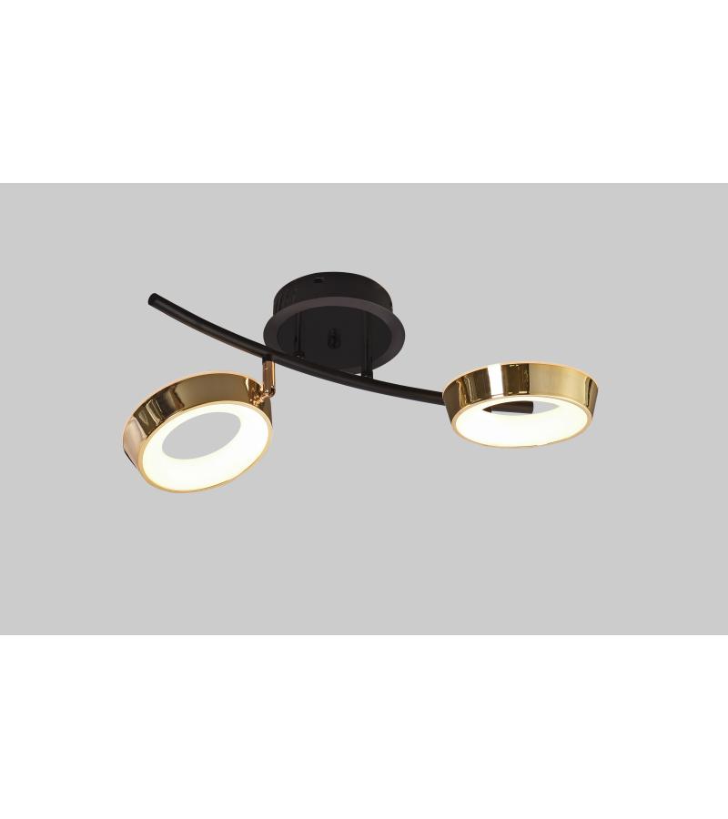 ჭაღი LED   GZCG-AY005/2Y  18W   ფერი: french gold (4000K) 