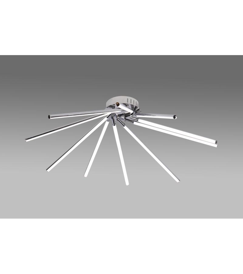 ჭაღი LED   GZCG-AY2001/10D CH 24W   ფერი: Chrome (4000K) 