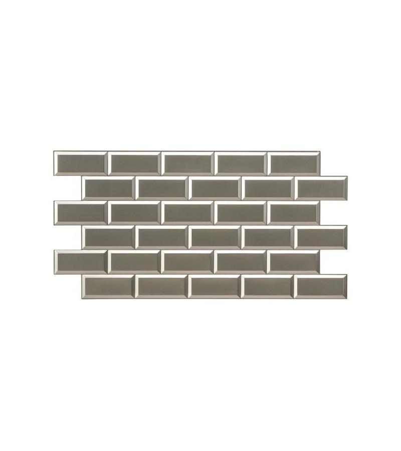 Декоративная панель ПВХ Плитка Рускеала 962х484мм темная. МИЛОСТЬ