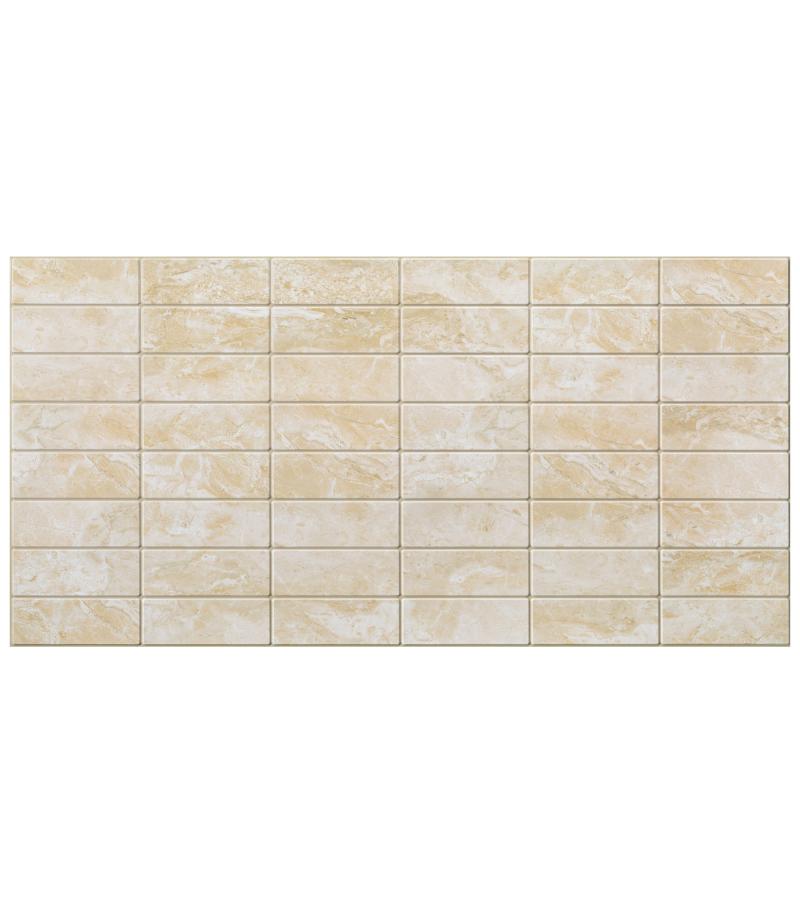 დეკორატიული პანელი  PVC  Плитка кремовый нюд  957х482მმ    მწარ. GRACE