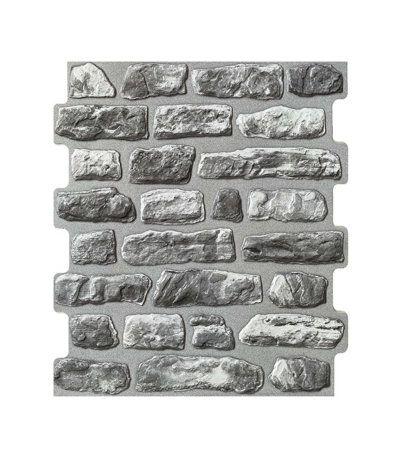 დეკორატიული პანელი თვითწებვადი  PVC  кирпич Мергель известковый  473х475მმ    მწარ. GRACE