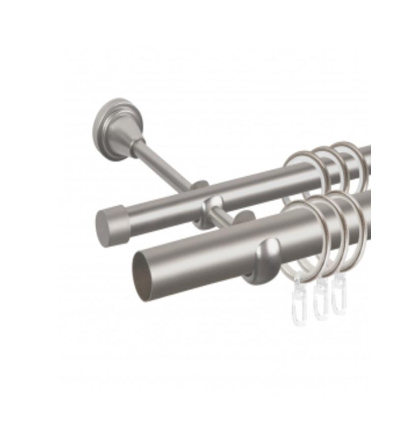 Карниз для штор Grace D25Г/16Г Сатин 2,0 м