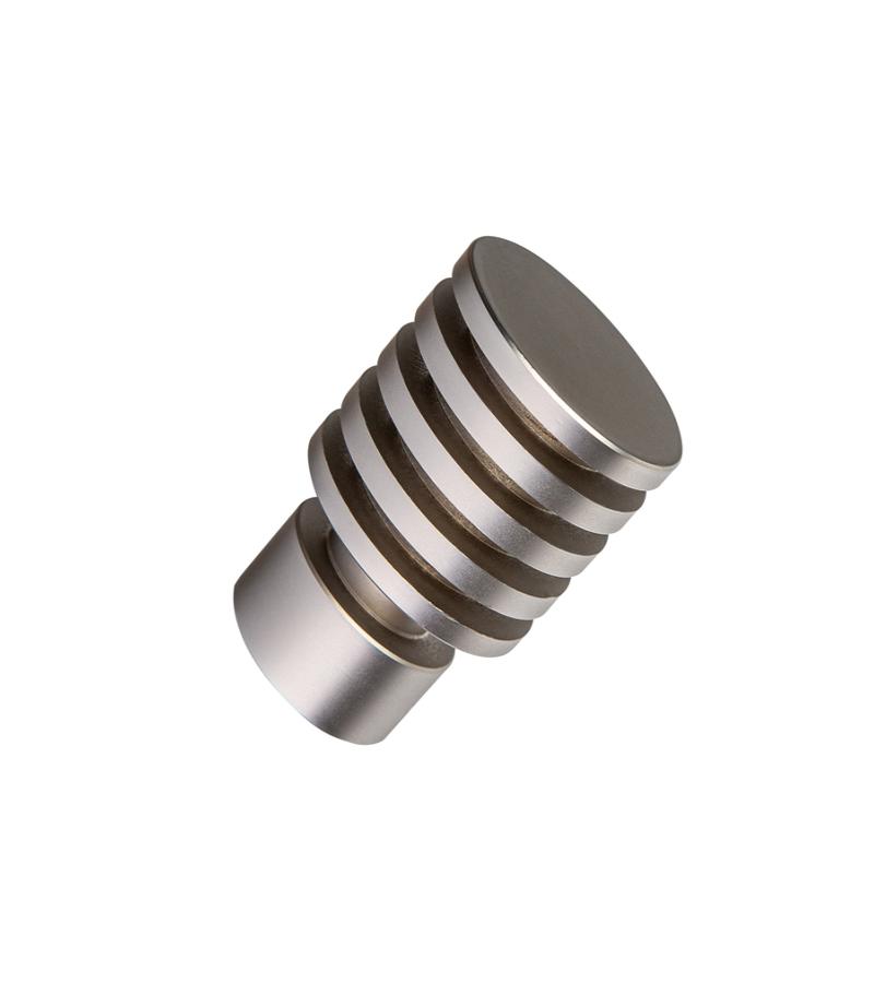 დაბოლოება საფარდე კარნიზის D25 Наварра Сатин