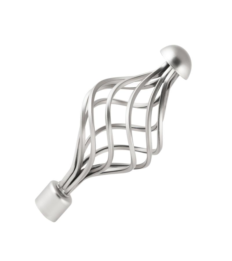 დაბოლოება საფარდე კარნიზის D16 Ажур Сатин