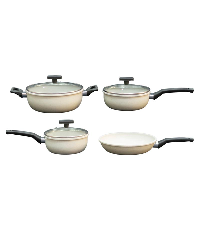 ქვაბის ნაკრები  (7ც)  WFWJ-242  WHITE