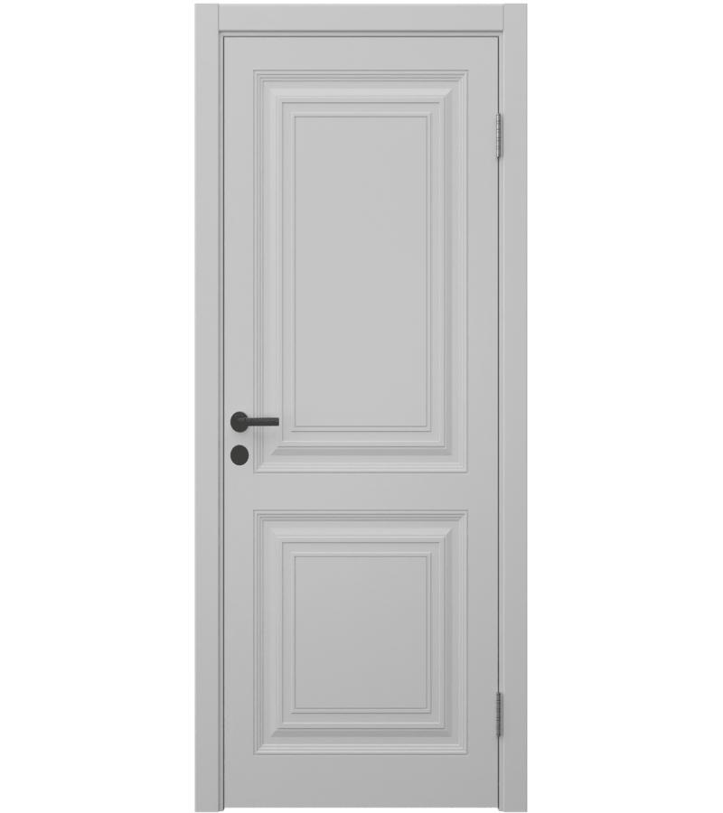 კარი  MDF  Ларго-2  ზომა. 80*2150  ფერი. 7047 Серая