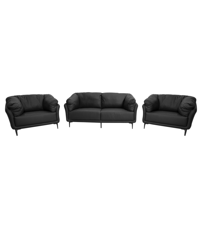 Sofa 3+1+1 #FSYYB-609-1 Color: Black
