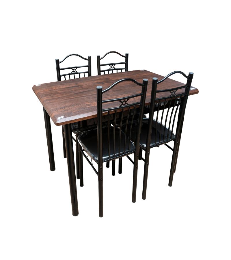 Стол с 1+4 стульями FSYH-34B281 120*75*75