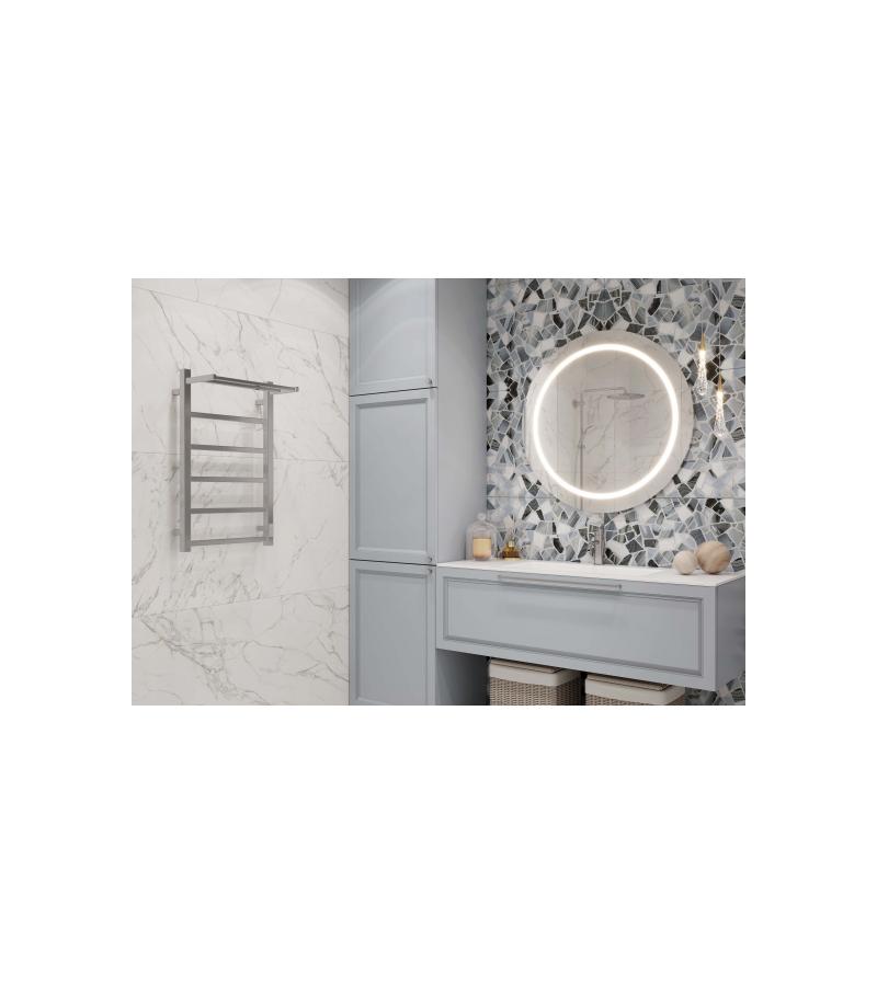 Electric dryer with dimmer FJ plaza neo 600*500 black and dark. DVIN