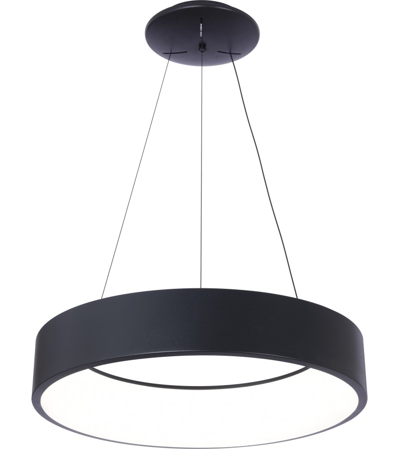 ჭაღი   GZGS-BM8000-P-BK  შავი  40W*2  ზომა.Ø600