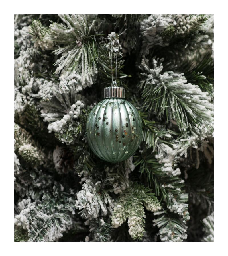 საახალწლო სათამაშო   ბურთულა  3ც  8 სმ  LILI24-A24-10029ME8