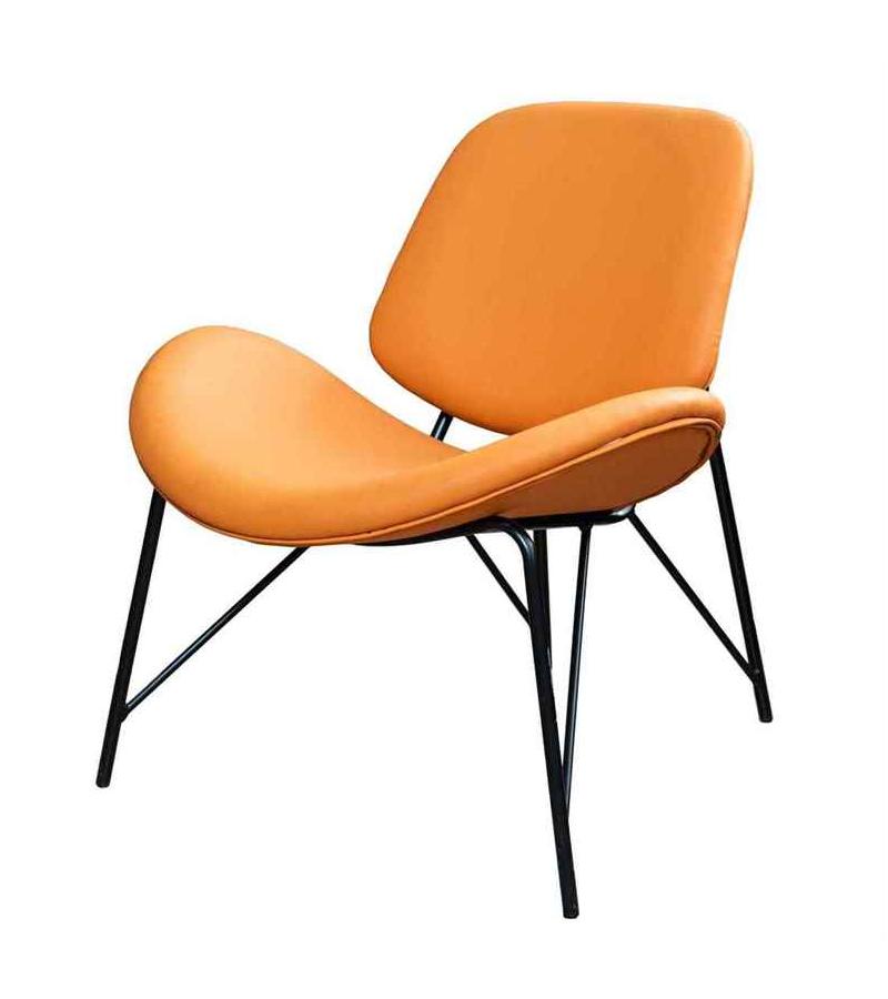 სკამი ლითონის ფეხით   FSZHH-H03-ORANGE