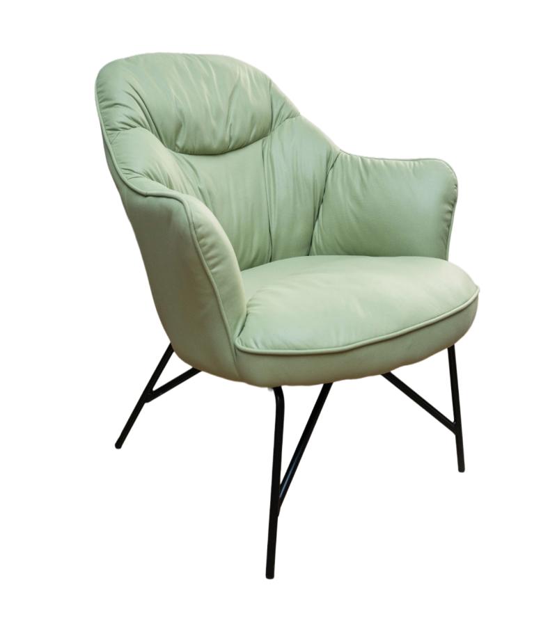 სკამი ლითონის ფეხით  FSZHH--9-Light Green