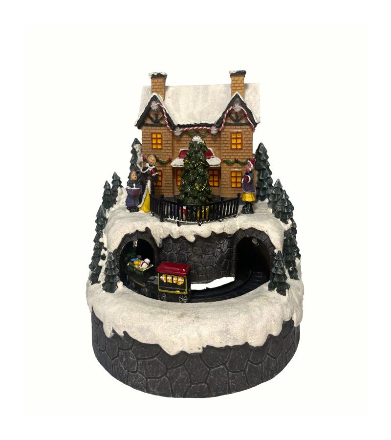 Новогоднее украшение Новогодняя деревня FQ24009