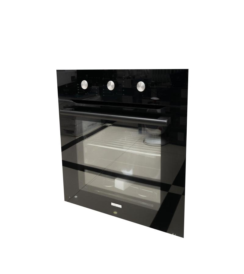 ელექტრო ღუმელი  ჩასაშენებელი A6-S2  (MT)  შავი  მინით VIEVO