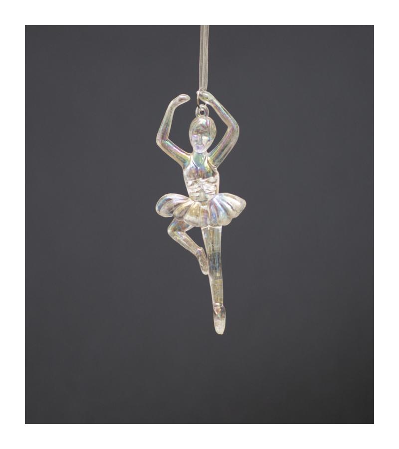 საახალწლო სათამაშო  ბალერინა   ZFSD-ZX109   ზომა: 9.5*10 