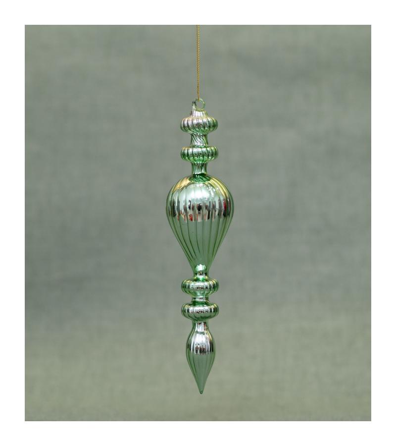 მინის საახალწლო სათამაშო  HTSD-24441C  ზომა : 20*6*6 