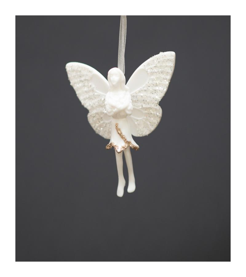 Новогодняя игрушка балерина ZFSD-ZX253 Размер: 9,5*10