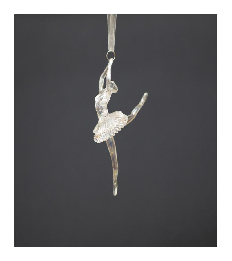საახალწლო სათამაშო  ბალერინა  ZFSD-ZX3026  ზომა:9*14,5სმ