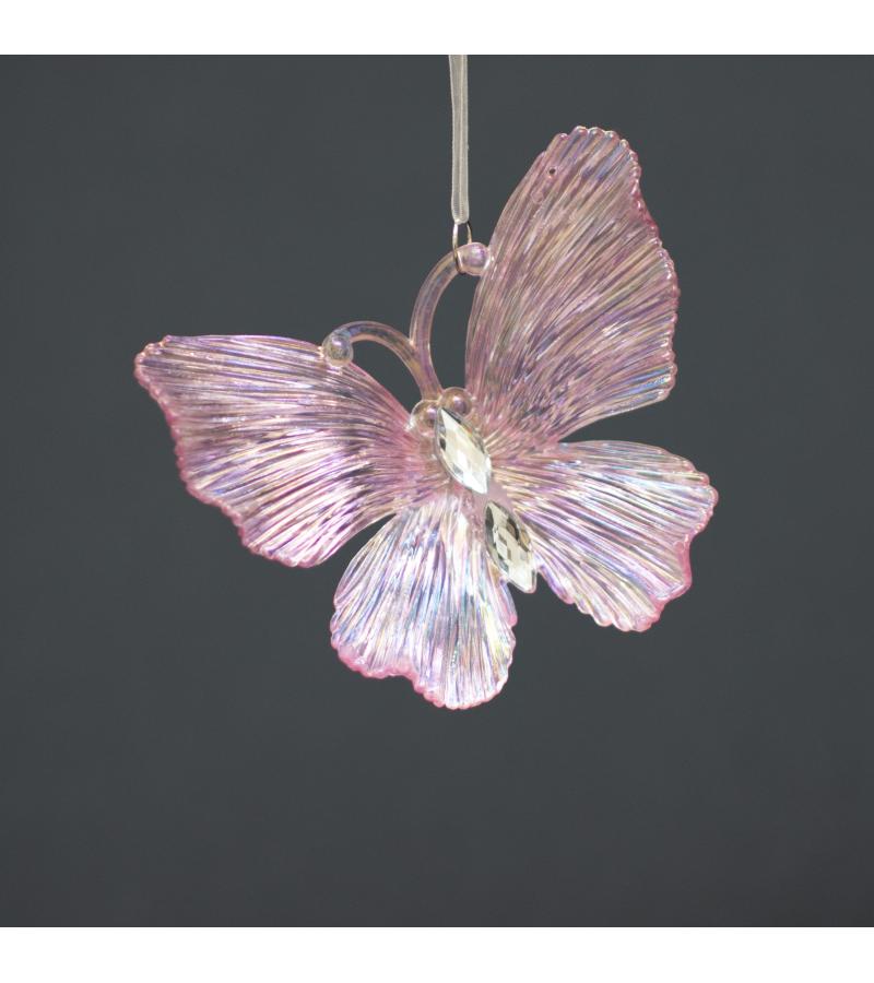 საახალწლო სათამაშო პეპელა ZFSD-ZX225 ზომა: 10*10 სმ