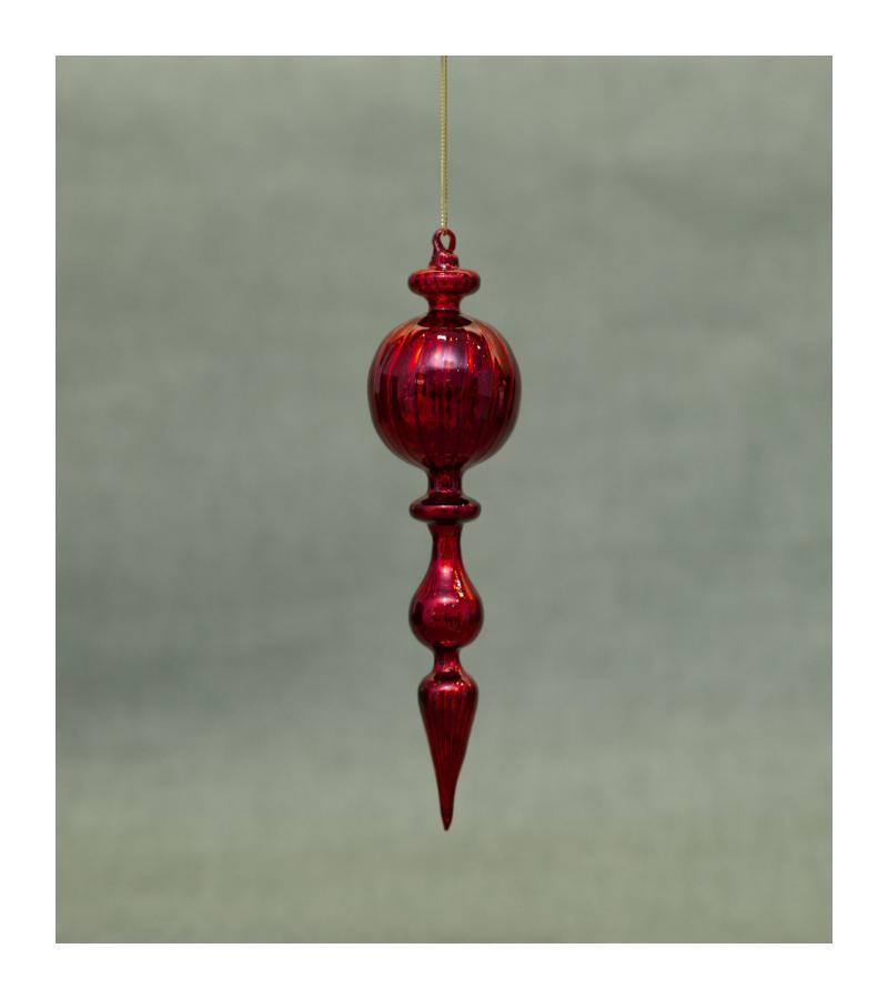 მინის საახალწლო სათამაშო  HTSD-24429B  ზომა :20*6*6