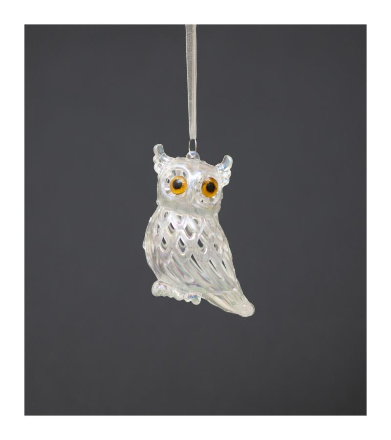 საახალწლო სათამაშო   ZFSD-XY082  ზომა: 7.5*9*6  სმ