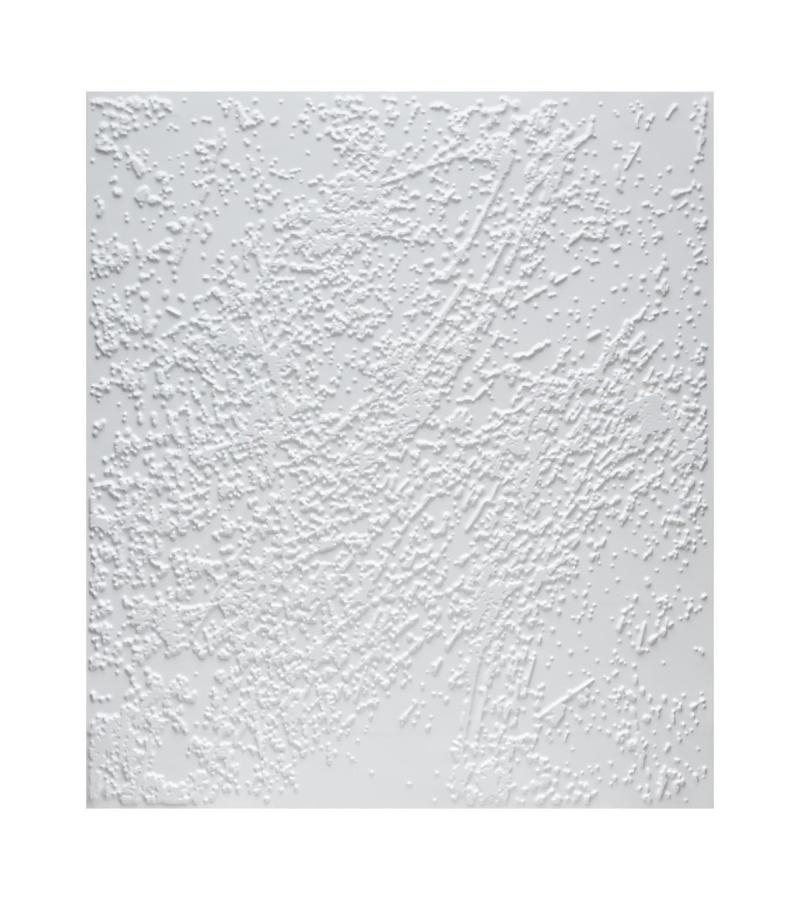 Декоративная потолочная панель самоклеящаяся ПЭТ Комета 500*500мм тёмная. GRACE