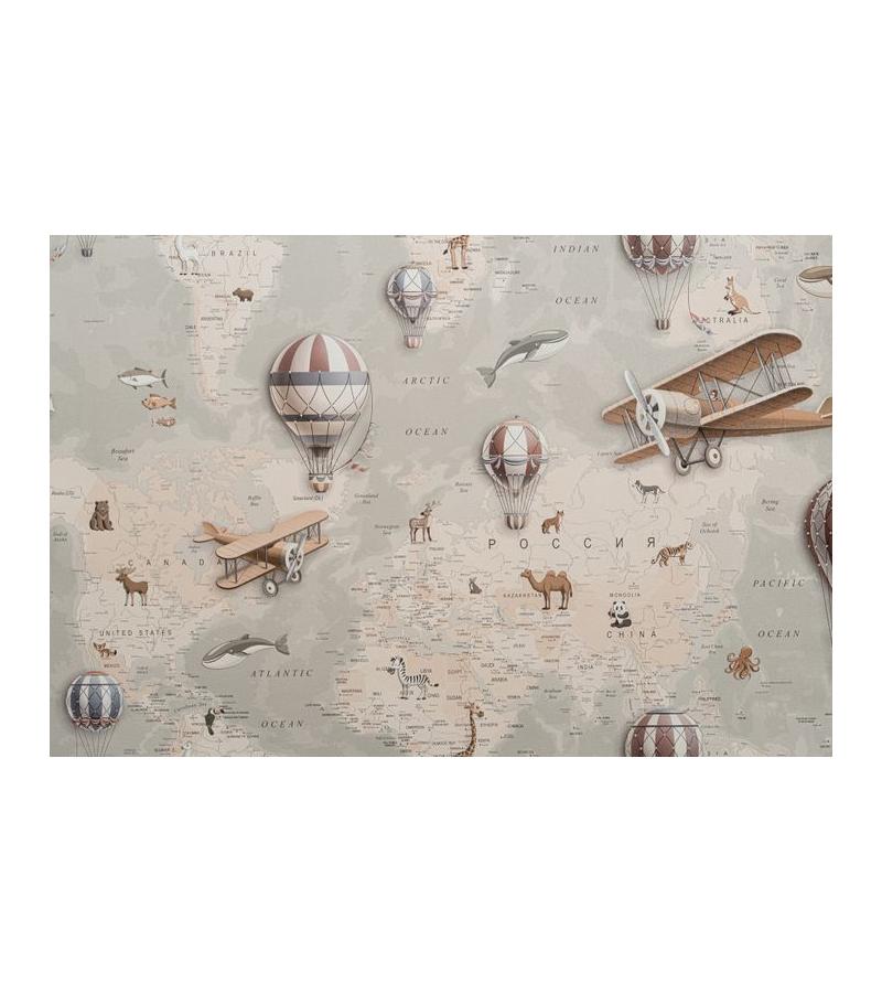 Vinyl fleece wallpaper. base  11119-03 ARTEKS Size: 1.06*10 mt.