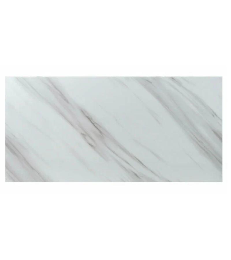 Декоративная панель самоклеящаяся ПВХ Мрамор Нова Грета гранд 300х600мм (6 шт) темная. МИЛОСТЬ