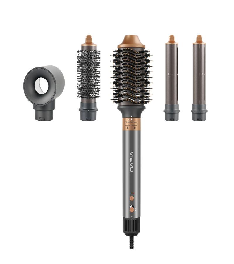 Набор для укладки волос F9 5/1 серо-золотистый 110000 об/мин VIEVO