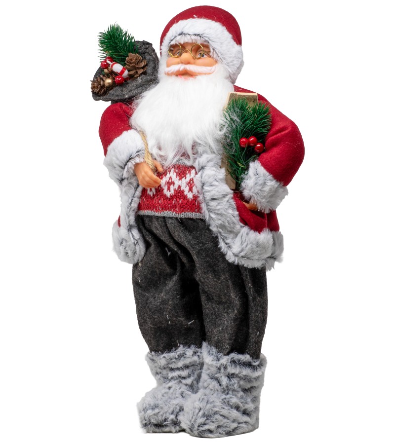 თოვლის ბაბუ  SHSD-3429  ზომა: 45 სმ