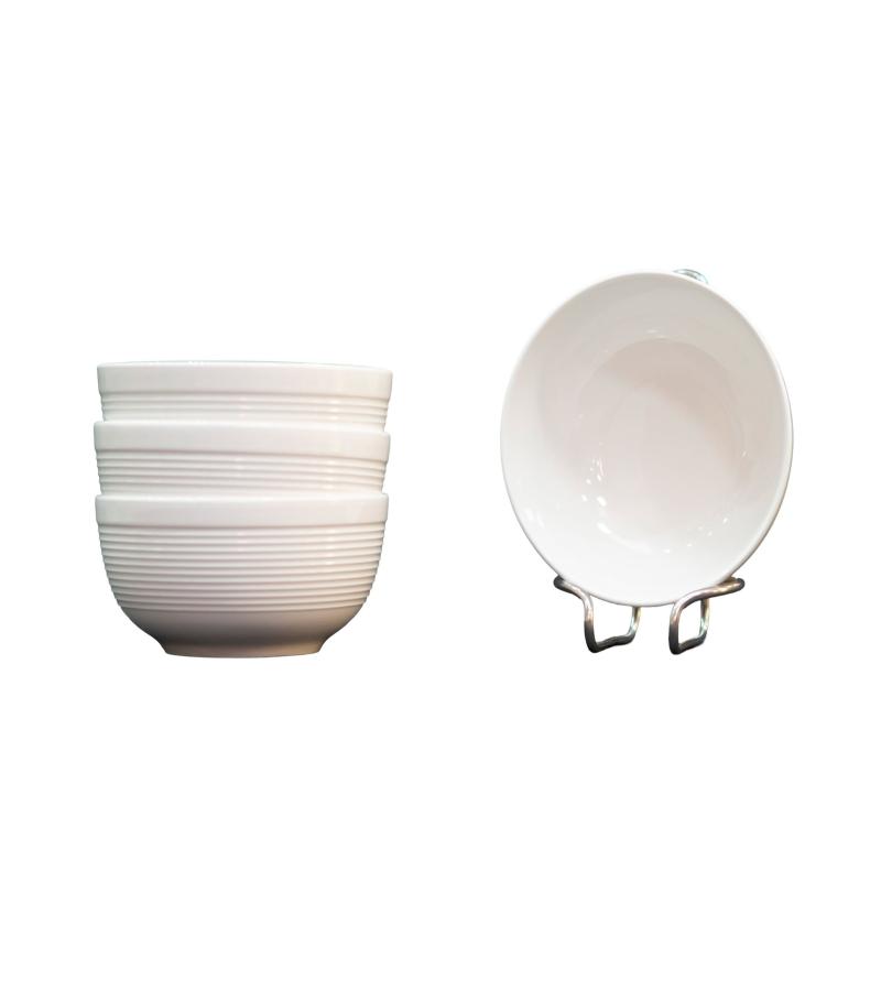 Deep ceramic plate (4 pieces) #3004-5 S/4 15 cm