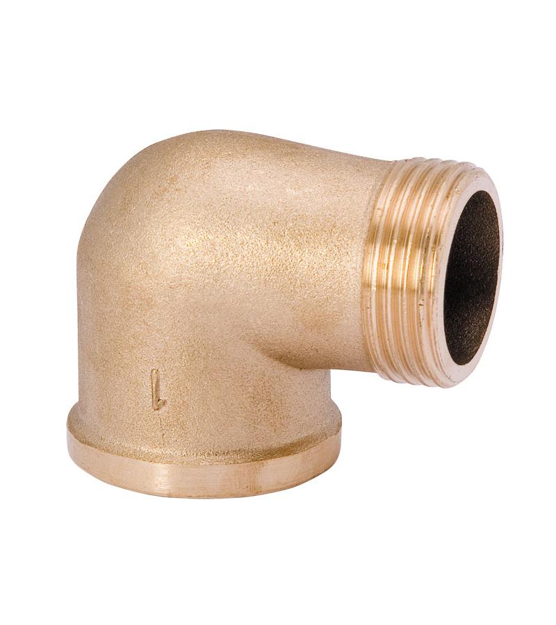 Brass elbow with 1/2 in and out screw (socket) # 898 TDS