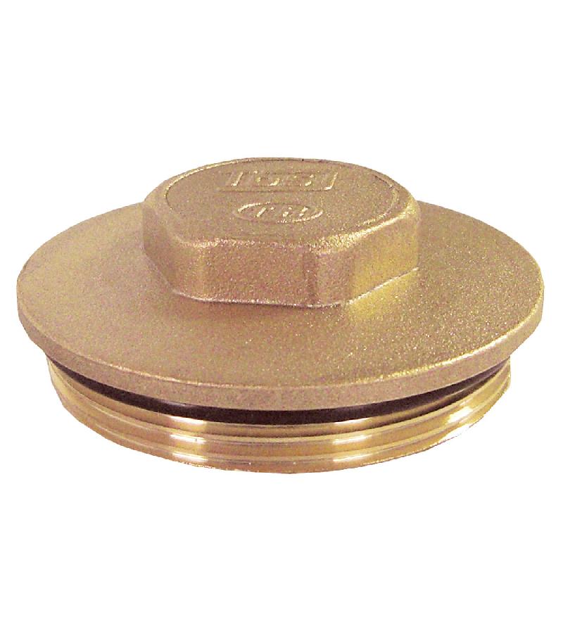 Brass Cap External Screw. 1/2 # 840 TDS