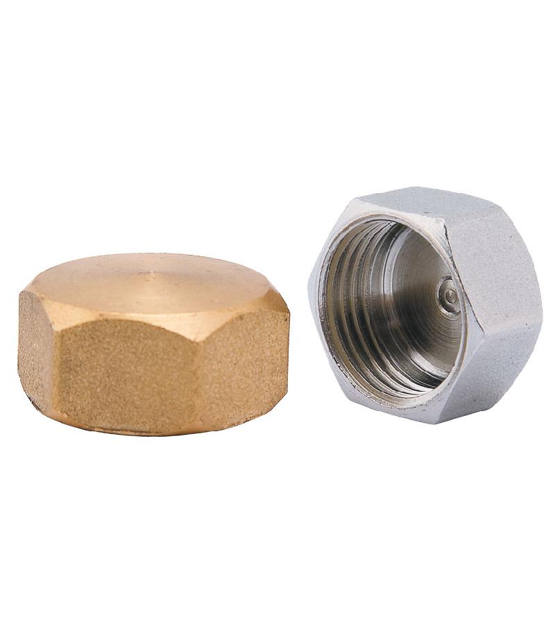 Brass cap inside screw. 1/2 # 966 TDS