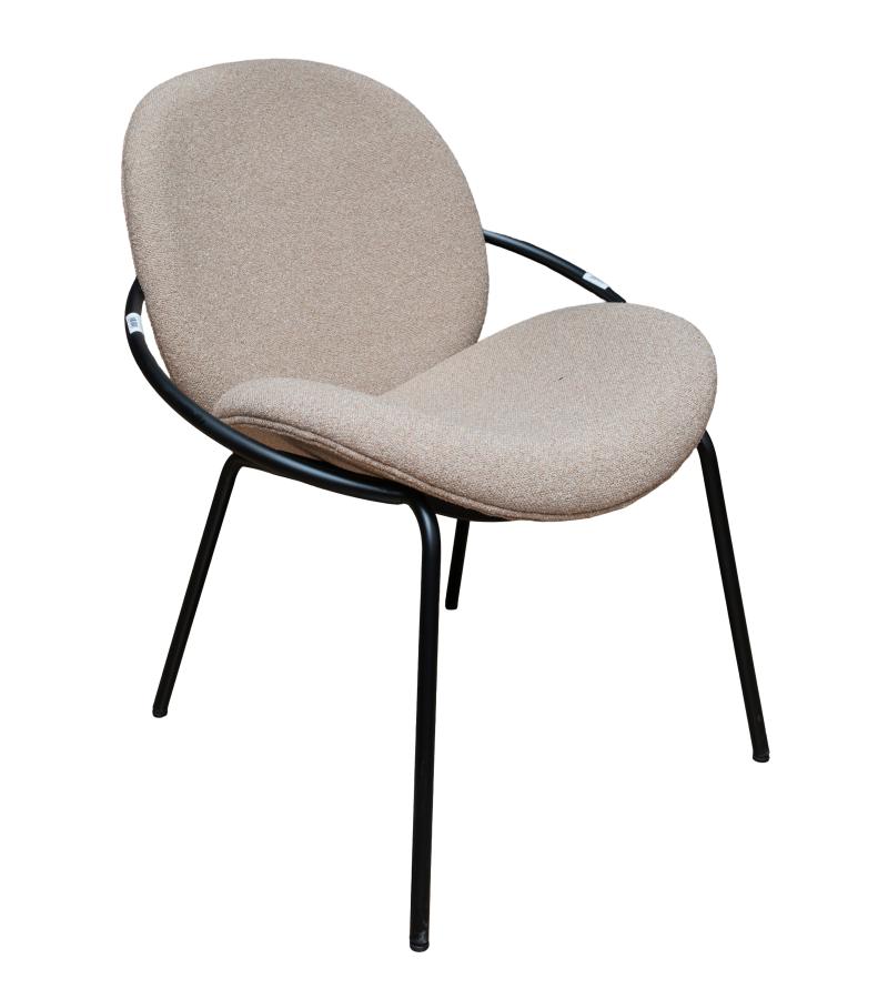 Стул #DC9502-3 / COCO-01, цвет спинки орех (74*67*73). КОРИЧНЕВЫЙ