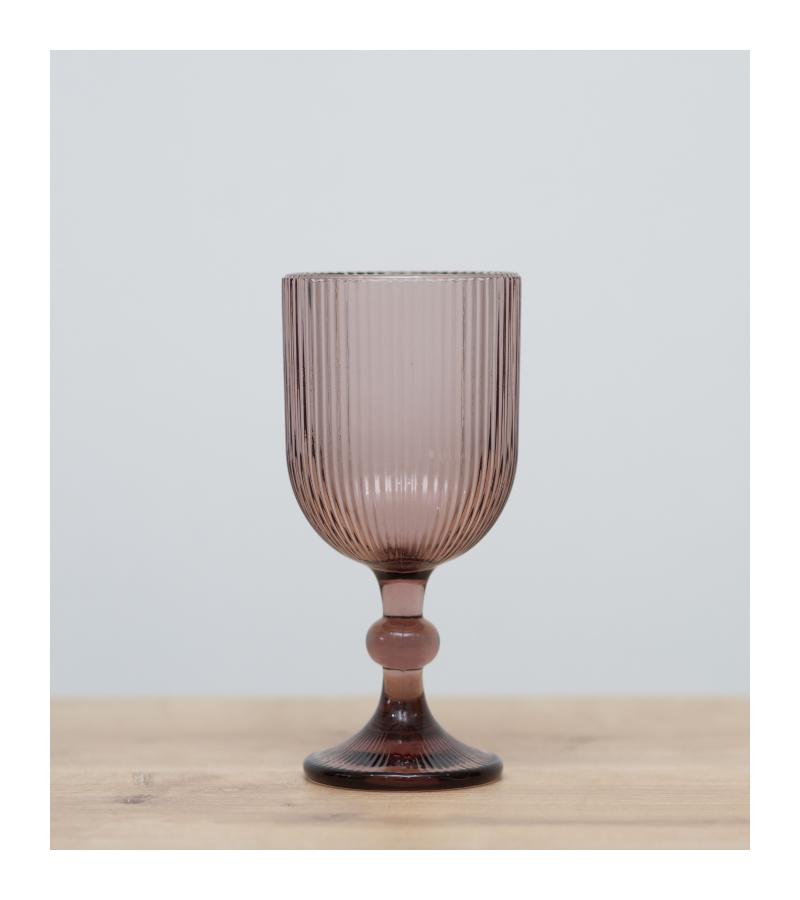 ღვინის ჭიქა LV-225Z ფერი; ვარდისფერი