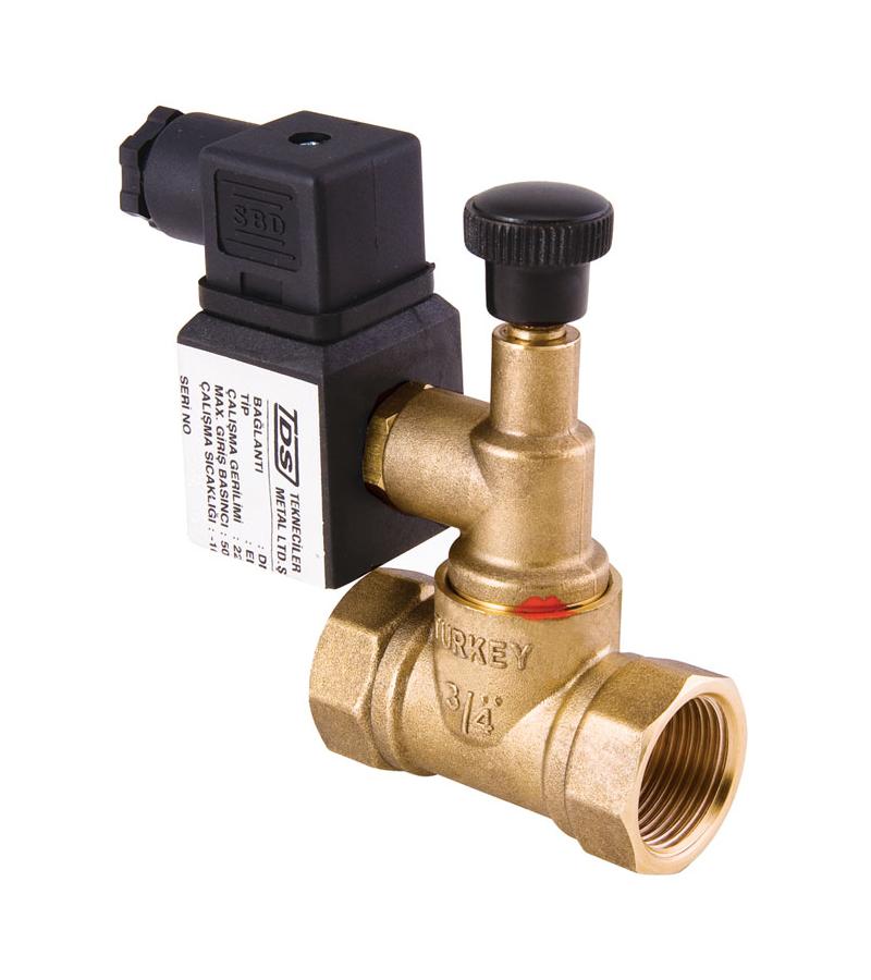 Natural Gas Solenoid Valve 1/2 # 120 TDS