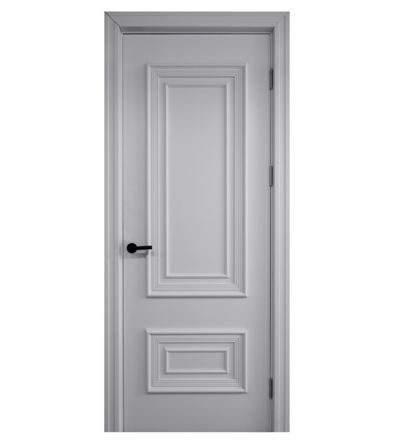 კარი  MDF  Дует-2  ზომა. 80*2150  ფერი. 9003 Белая