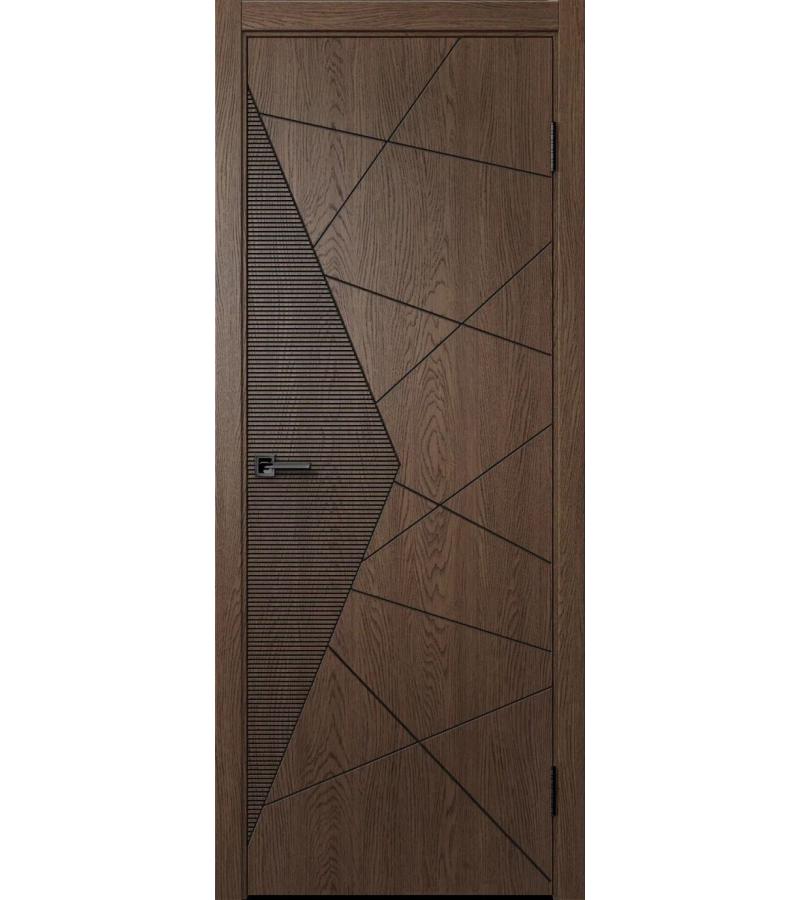 კარი  MDF  Синди-2  ზომა. 80*2200  ფერი. Шпон Орех