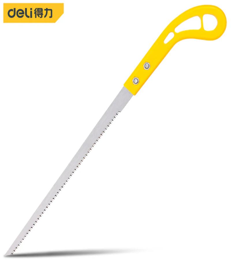 ხელის ხერხი  210 მმ  DL580701 (კედლის პანელისათვის)   მწარ.  deli 