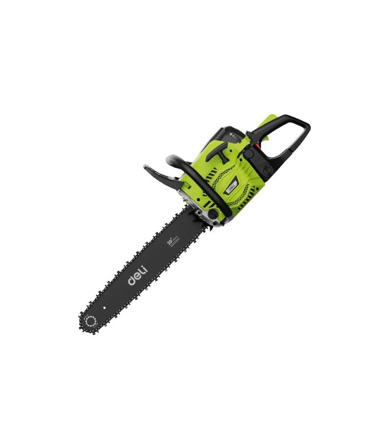 Saw Gasoline DE-LJ20-1 3.3kw 20 58cc GREEN Bitter.  deli 