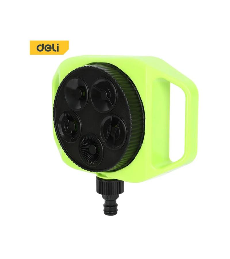 წყლის მილის გამფრქვევი თავი  3/4  5 in1  DL581300   მწარ.  deli 