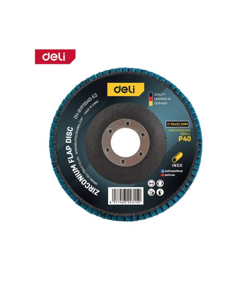 Polishing disc P80 115*22.2 mm DH-BYP11580-E1 bitter.  deli 