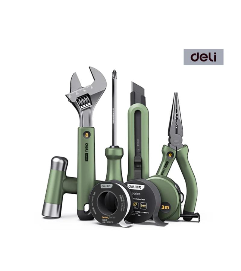 ხელსაწყოების ნაკრები  8ც  HT0008L  Home°/ Green   მწარ.  deli 