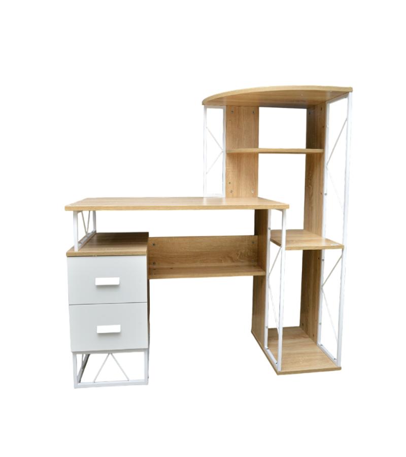 საოფისე მაგიდა + გვერდითი კარადით  #FSBK-9608  ზომა: 1300*540*1360