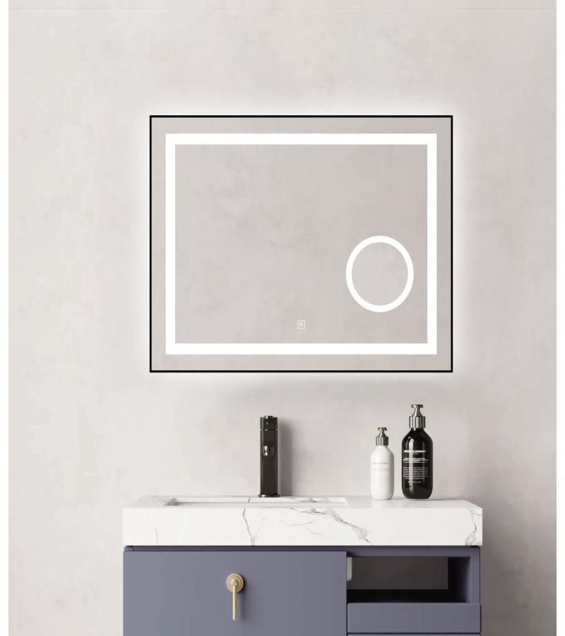 სარკე  LED განათებით  70*100 სმ  with magnify  #H-1010