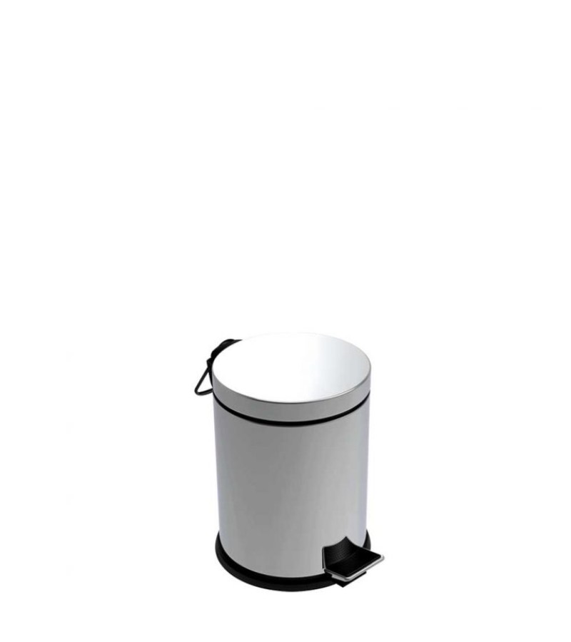 ნაგვის ურნა პედლით  3ლტ  CHROM  #402  (P.640003)   DUXXA