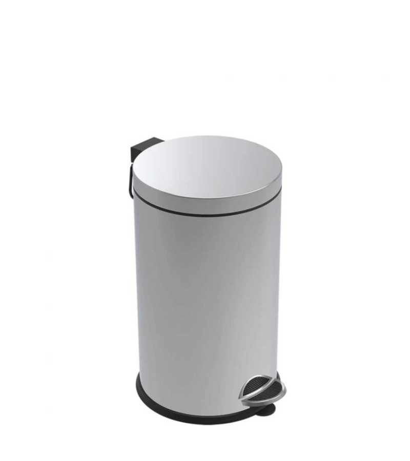 Trash can with pedal 16L CHROM #406 (P.640016) DUXXA