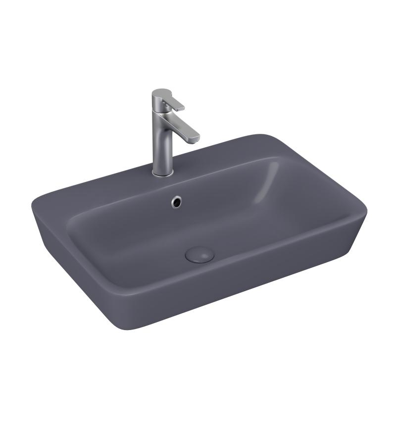 ხელსაბანი  65-სმ   MITA   #3065-112 ფერი : Matte Antrachite  მწ. LUCCO